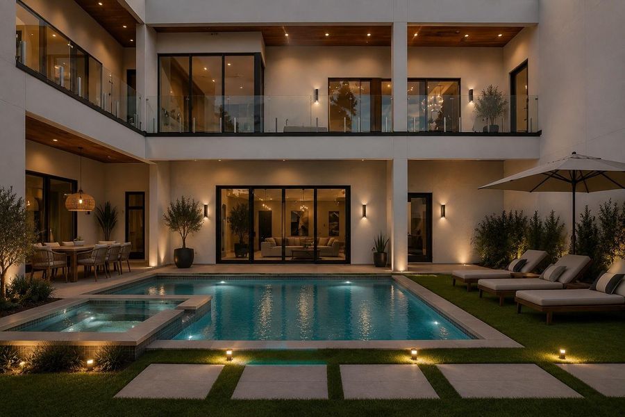 VIRTUAL RENDERING WITH POOL. Create the perfect retreat!! VIRTUAL RENDERING WITH POOL. Create the perfect retreat!!