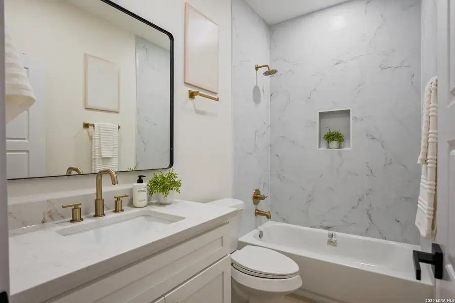 Furnished interior view inside a new home in , San Antonio (Image 7).