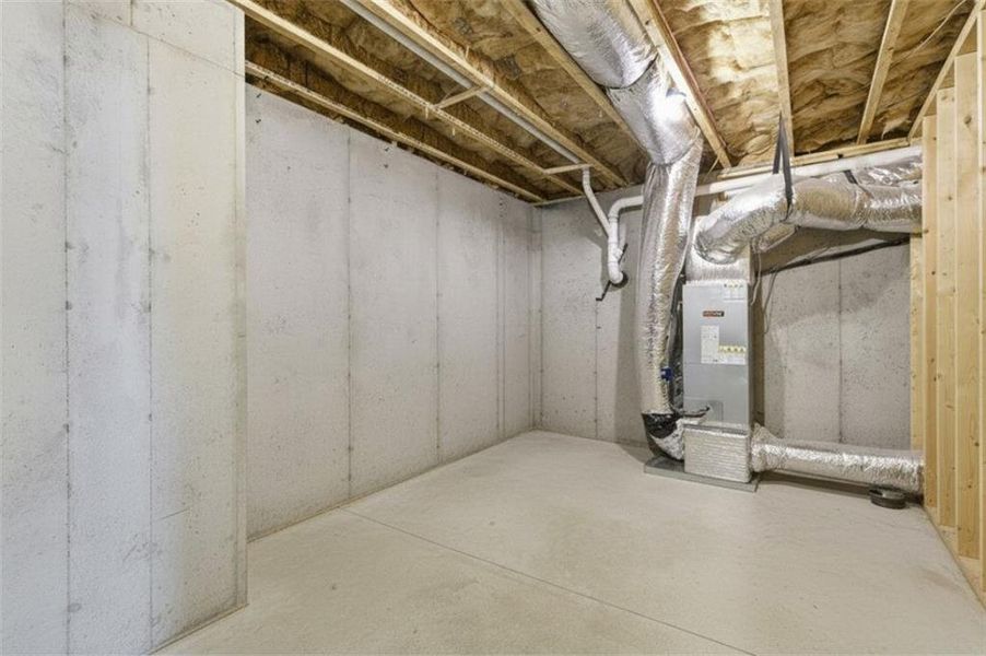 In-progress construction of a new home in , Hoschton, GA (Image 36).