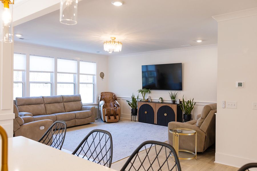 Furnished interior view inside a new home in , Ravenel (Image 6).