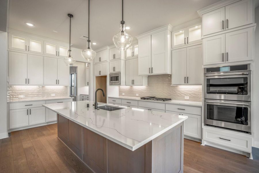 Furnished interior view inside a new home in Artavia 70′ Lots, Conroe (Image 12).