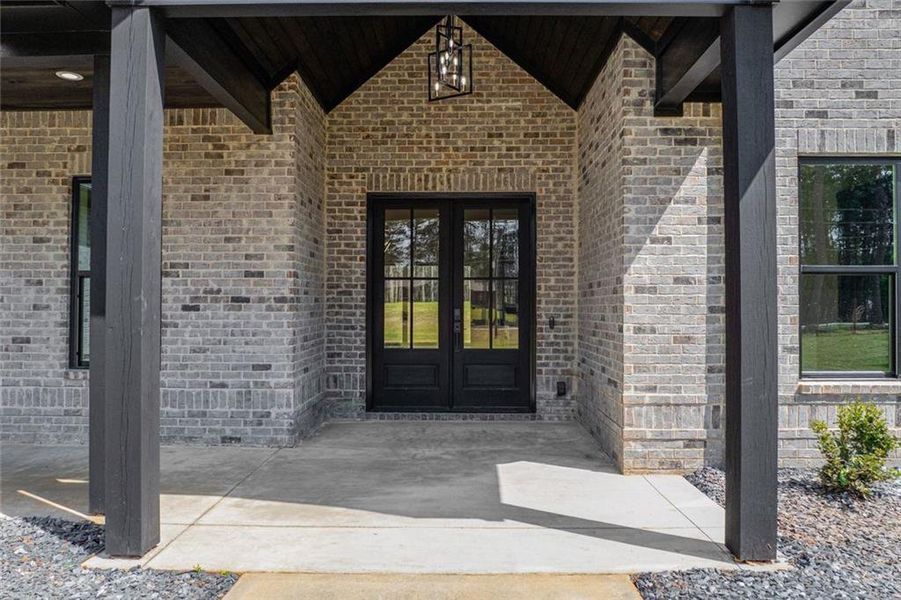 Exterior details and patio area of a home in , Monroe (Image 39). Exterior details and patio area of a home in , Monroe (Image 39).