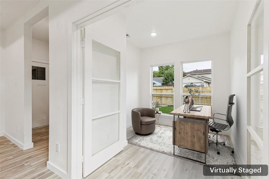 Furnished interior view inside a new home in , Mesquite (Image 7).