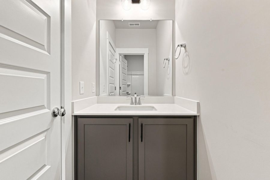 Furnished interior view inside a new home in Golden Gate, High Point (Image 30).