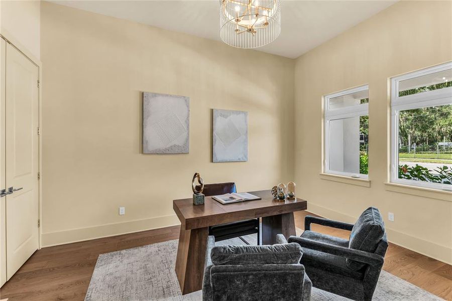 Furnished interior view inside a new home in , Orlando (Image 10). Furnished interior view inside a new home in , Orlando (Image 10).