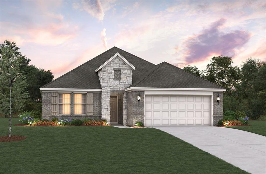 Beazer Homes Spiritas Ranch Brooks To-Be-Built.