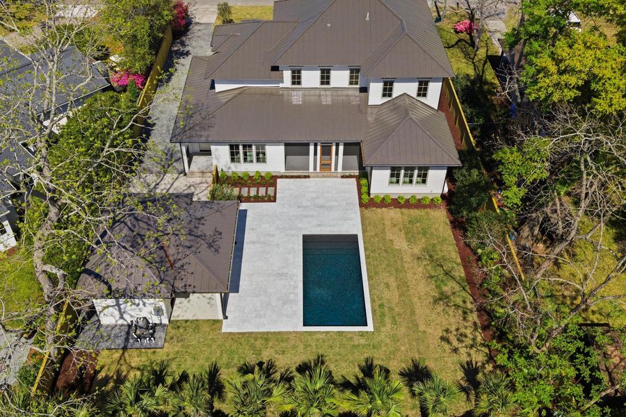 Front exterior of a new home in , Mount Pleasant, SC, highlighting curb appeal (Image 28).