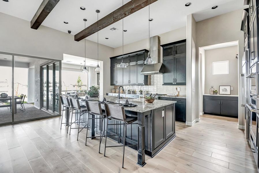 Furnished interior view inside a new home in Summit at The Dells, Prescott (Image 7).