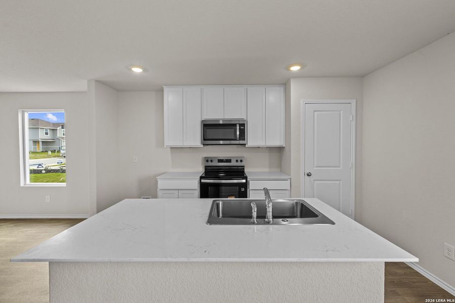 Furnished interior view inside a new home in Swenson Heights, Seguin (Image 9).