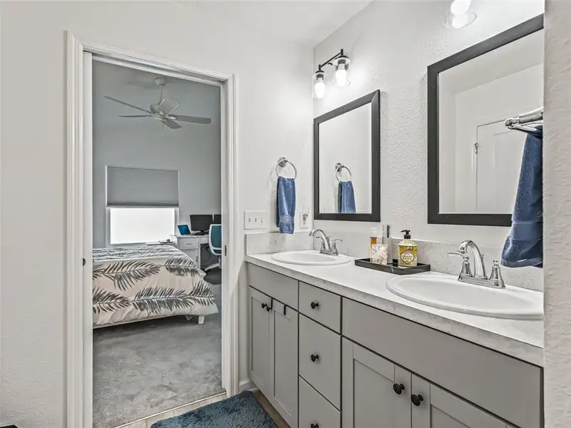 Furnished interior view inside a new home in , The Villages (Image 14).