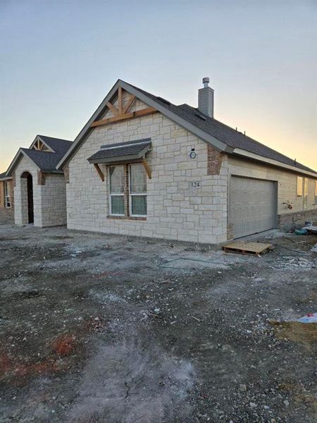 In-progress construction of a new home in Hillview Addition, Decatur, TX (Image 15).
