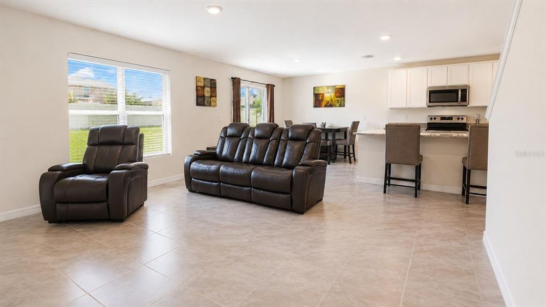 Furnished interior view inside a new home in Sereno, Wimauma (Image 26).