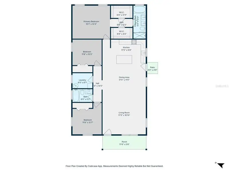 2D floor plan layout of this home in , Bradenton, FL (Image 3).