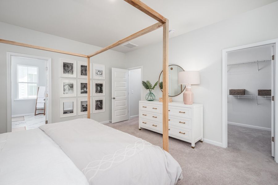 Furnished interior view inside a new home in Heron's Walk at Summers Corner: Row Collection, Ridgeville (Image 7).