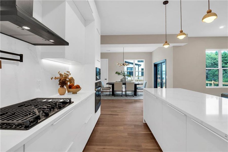 Furnished interior view inside a new home in , Decatur (Image 14).