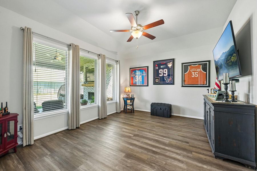 Furnished interior view inside a new home in , Cypress (Image 9).
