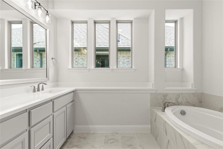 Furnished interior view inside a new home in Nelson Lake, Rockwall (Image 6). Furnished interior view inside a new home in Nelson Lake, Rockwall (Image 6).