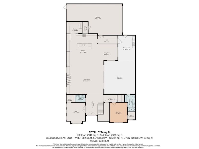 2D floor plan layout of this home in , Houston, TX (Image 6).