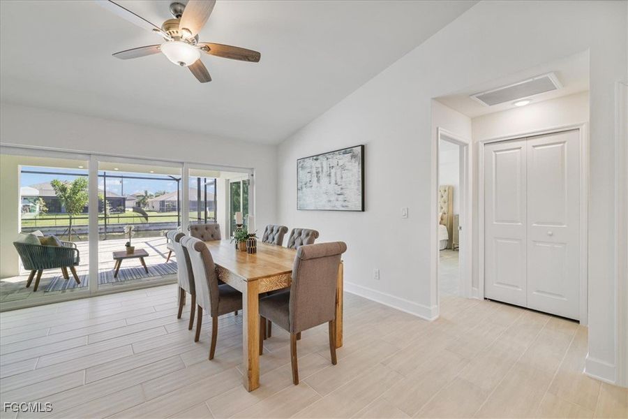 Furnished interior view inside a new home in Cape Coral, Cape Coral (Image 24).