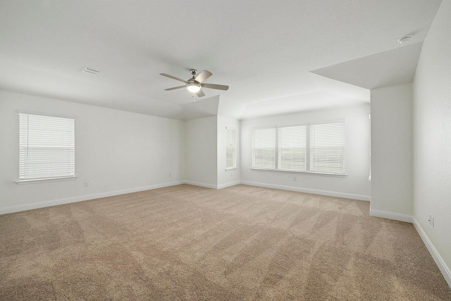 Spacious, unfurnished interior of a new home in McKinney Crossing, Austin (Image 14). Spacious, unfurnished interior of a new home in McKinney Crossing, Austin (Image 14).