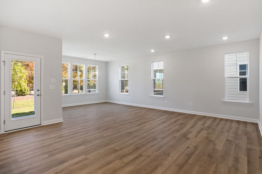 Spacious, unfurnished interior of a new home in Sweetbrier, Durham (Image 14).