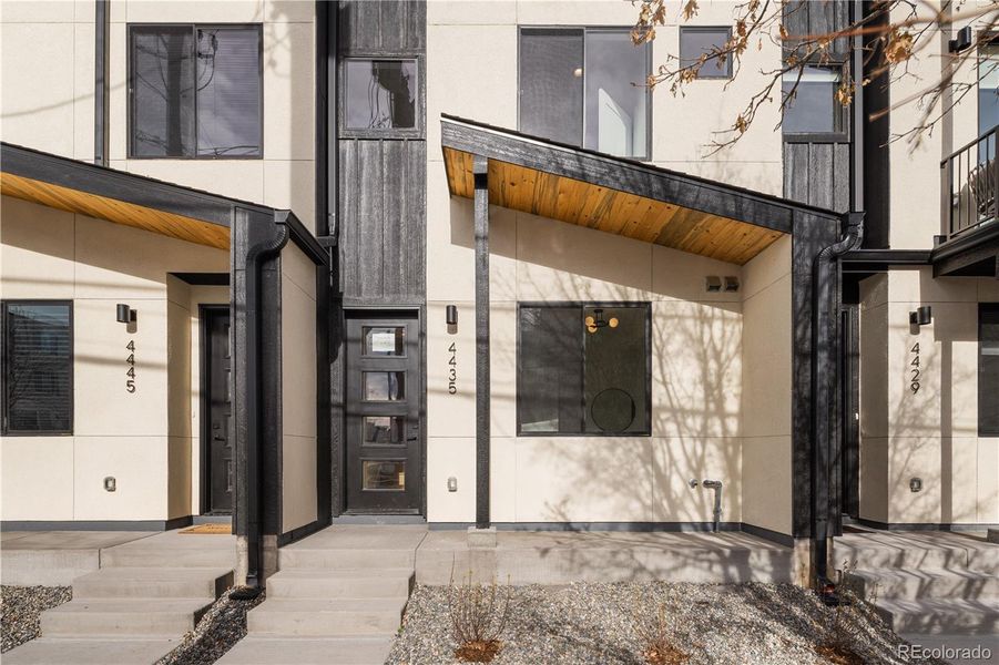 Exterior details and patio area of a home in , Denver (Image 24).