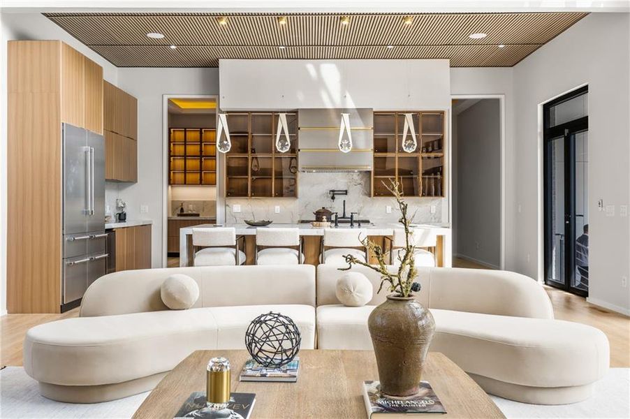 Furnished interior view inside a new home in , Marietta (Image 18).