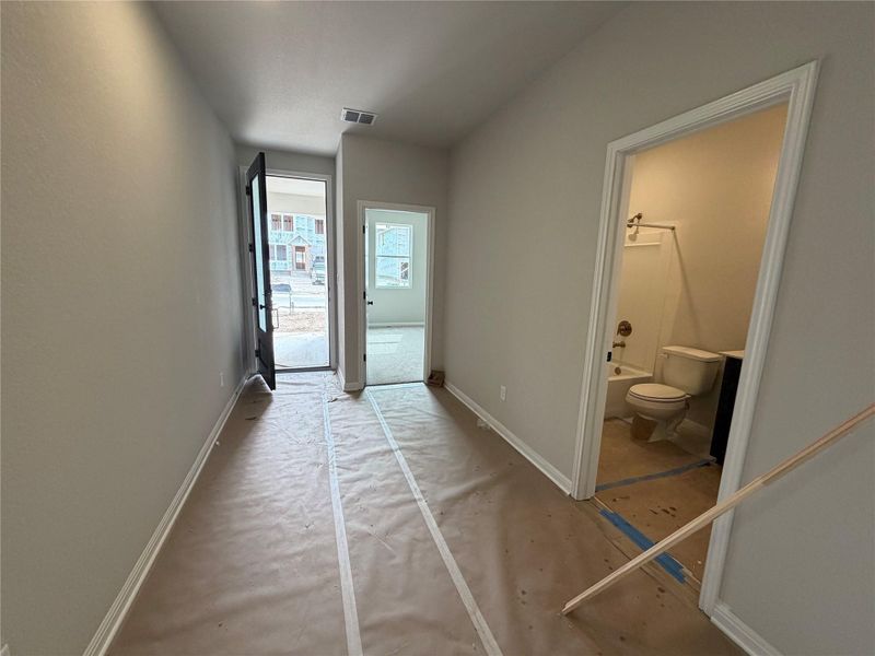 In-progress construction of a new home in Cannon Ranch 45s, Dripping Springs, TX (Image 17). In-progress construction of a new home in Cannon Ranch 45s, Dripping Springs, TX (Image 17).