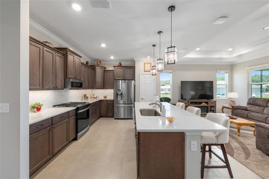 Furnished interior view inside a new home in , Ocala (Image 14).