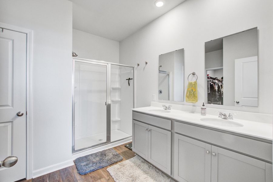 Furnished interior view inside a new home in Pine Hills at Cane Bay, Summerville (Image 31).