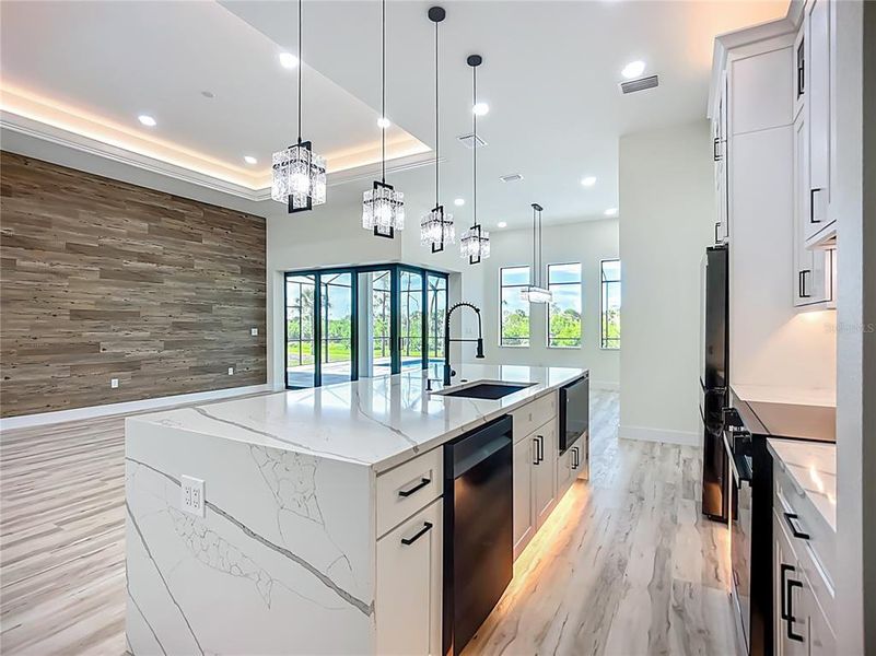 Furnished interior view inside a new home in , Rotonda West (Image 13). Furnished interior view inside a new home in , Rotonda West (Image 13).