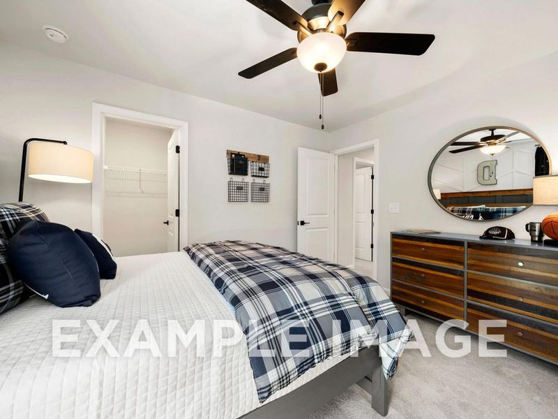 Representative furnished interior of a home built from the The Hickory B by Davidson Homes LLC in Melody Lakeside Estates, Buford (Image 43).