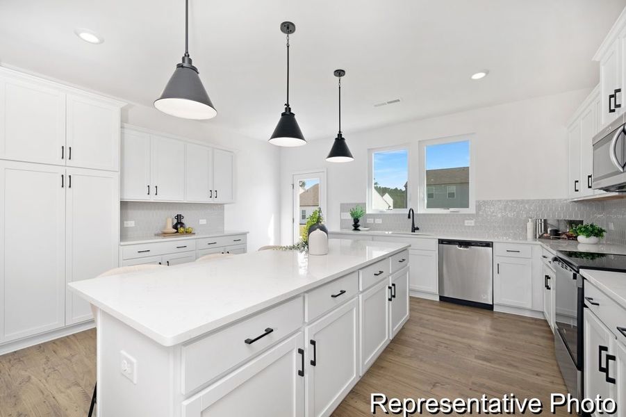 Furnished interior view inside a new home in Edgewater - The Cottages, Lancaster (Image 2).