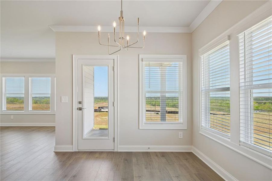 Spacious, unfurnished interior of a new home in River Pointe, Monroe (Image 26).
