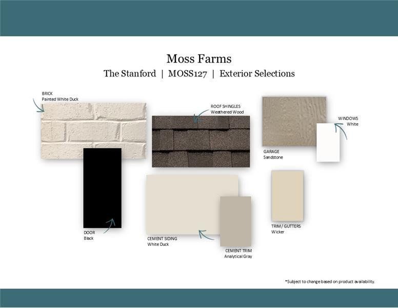 Sample of building materials used in homes in Moss Farm, White House (Image 46).