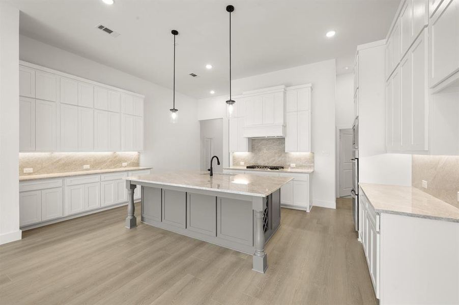 Furnished interior view inside a new home in High Country, Burleson (Image 6).