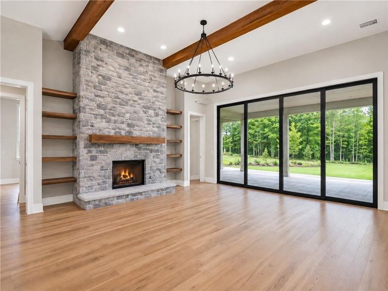 Spacious, unfurnished interior of a new home in , Canton (Image 47). Spacious, unfurnished interior of a new home in , Canton (Image 47).