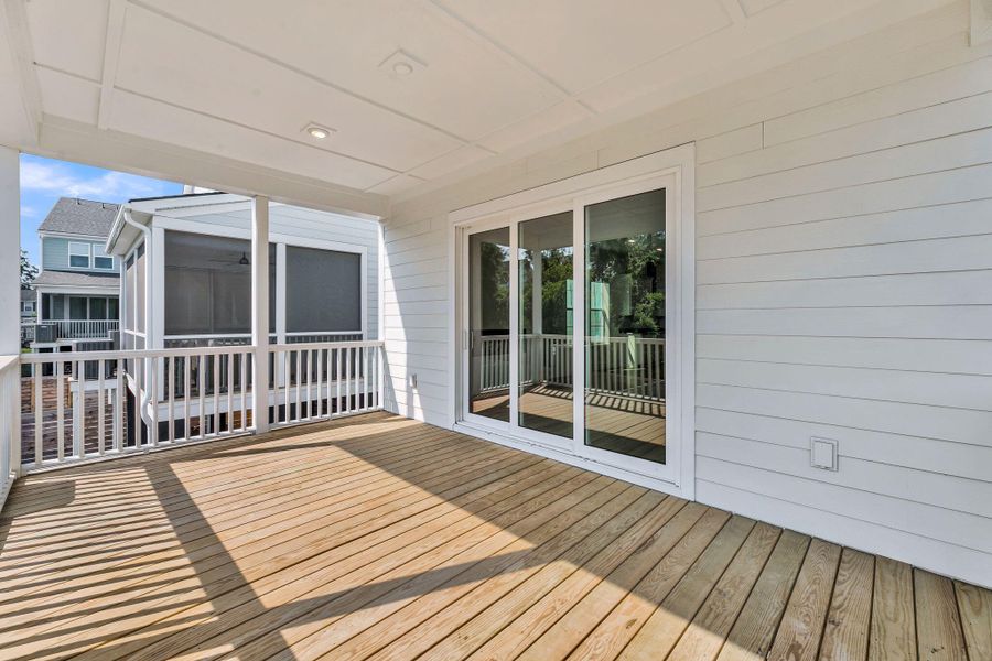 Exterior details and patio area of a home in , North Charleston (Image 21).