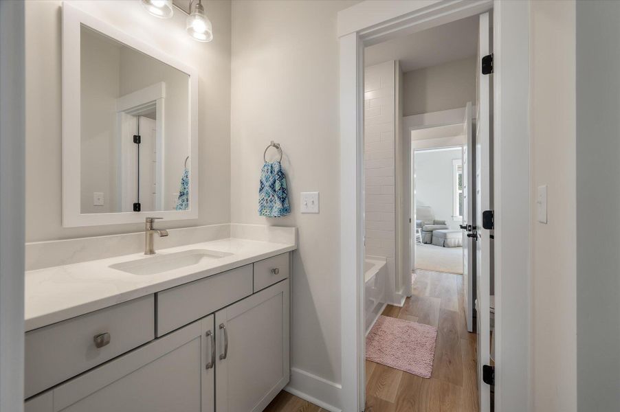 Furnished interior view inside a new home in , James Island (Image 36). Furnished interior view inside a new home in , James Island (Image 36).