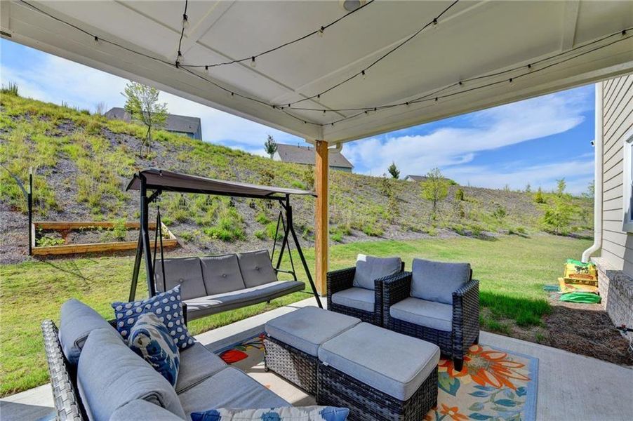 Exterior details and patio area of a home in , Cumming (Image 25).