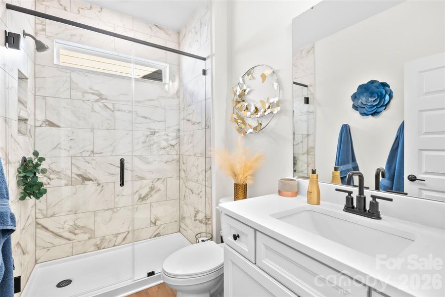 Furnished interior view inside a new home in Villas at Prestwick, Mooresville (Image 15).