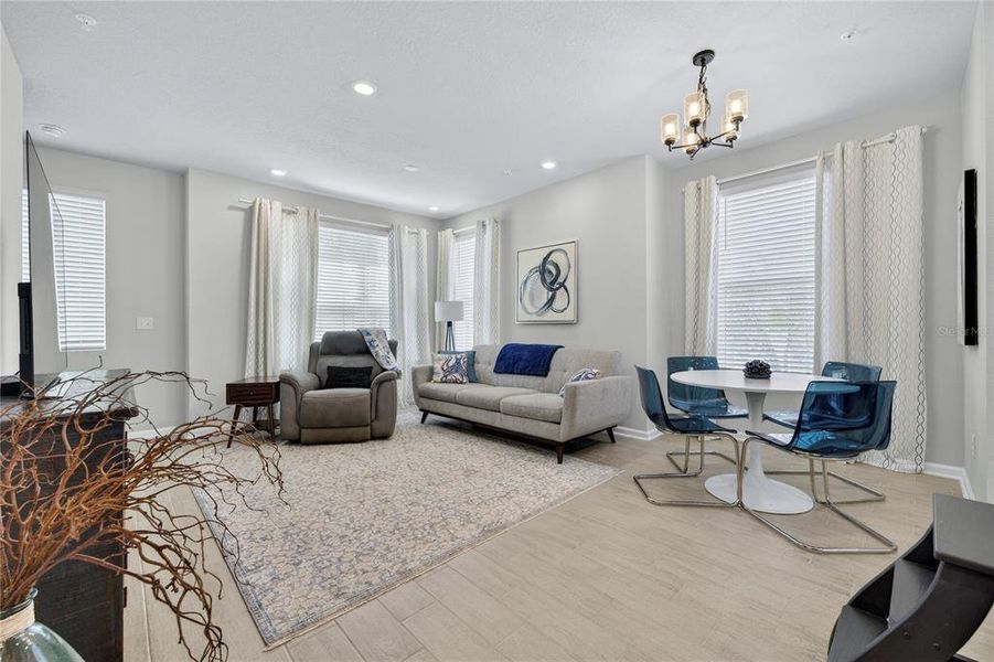 Furnished interior view inside a new home in , Jacksonville (Image 15).
