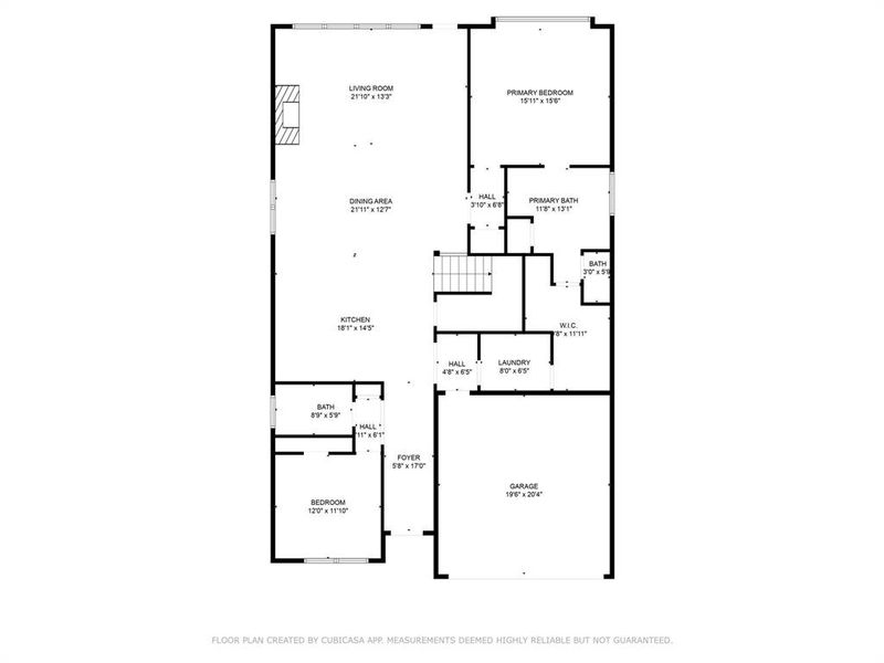 View of floor plan / room layout