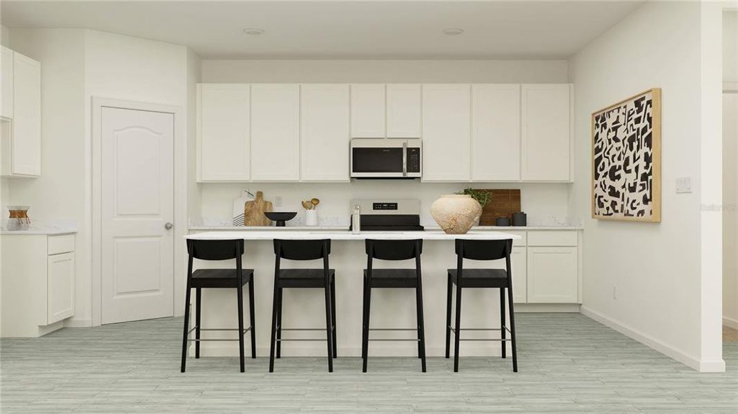 Furnished interior view inside a new home in Trailhead Landing: Trailhead Landing 50s, Alachua (Image 11).