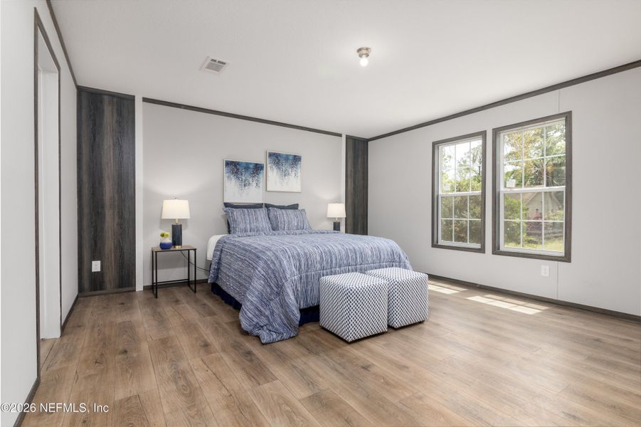 Furnished interior view inside a new home in , St. Augustine (Image 14).