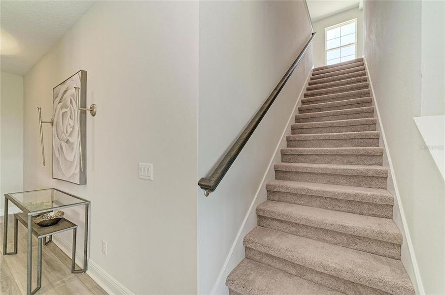 Furnished interior view inside a new home in Mirada, San Antonio (Image 4).