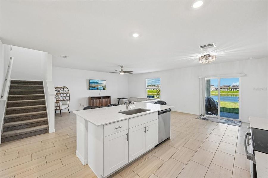 Furnished interior view inside a new home in Seaire, Parrish (Image 18).