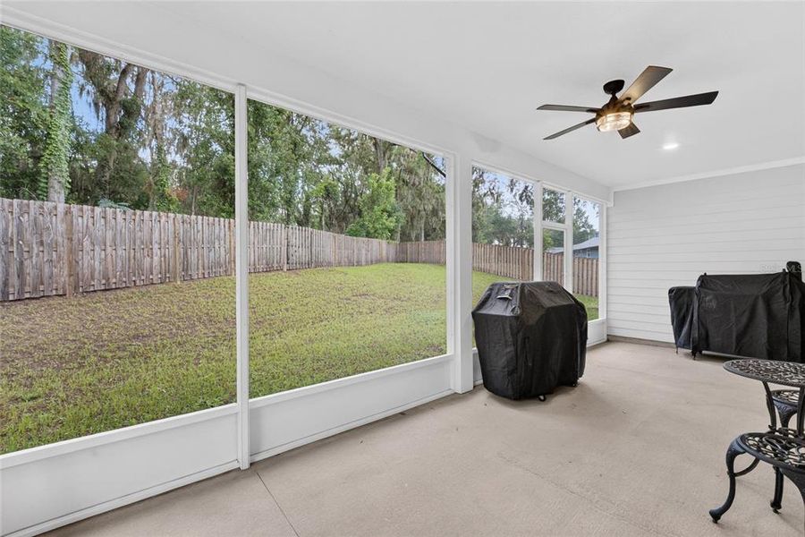 Exterior details and patio area of a home in , Alachua (Image 4).