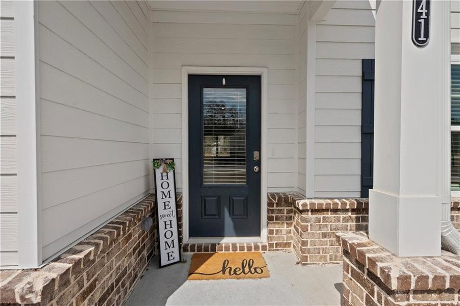 Exterior details and patio area of a home in Stephen's Landing, Loganville (Image 38). Exterior details and patio area of a home in Stephen's Landing, Loganville (Image 38).