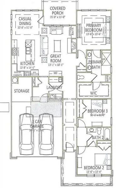 2D floor plan layout of this home in , Gainesville, GA (Image 5). 2D floor plan layout of this home in , Gainesville, GA (Image 5).